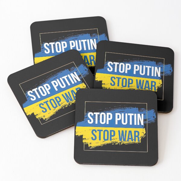 Item preview, Stop Putin Stop War, Stop the war against Ukraine, Slogan Peace designed and sold by graphic-genie.