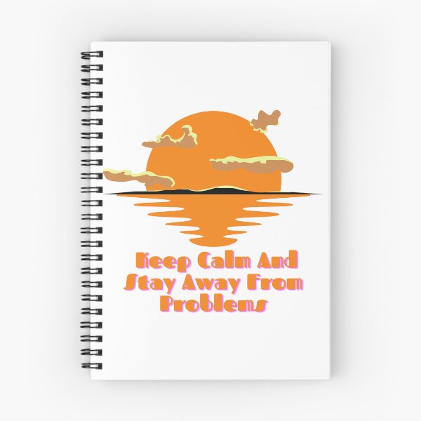 Item preview, Sunset Keep Calm And Stay Away From Problems designed and sold by Ildar012.