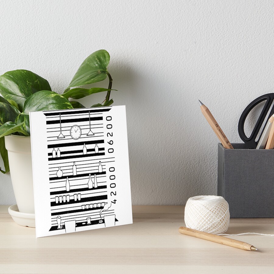 Item preview, Art Board Print designed and sold by Hadmingesen.