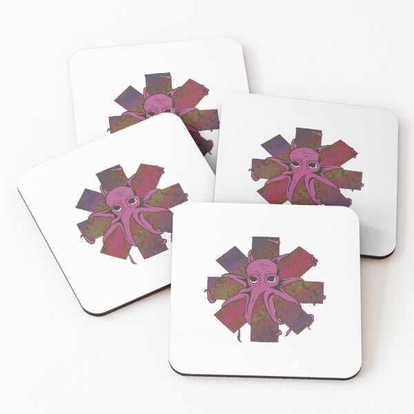 Item preview, Red Hot Chili Peppers Octopus designed and sold by Where the pigeons sleep.
