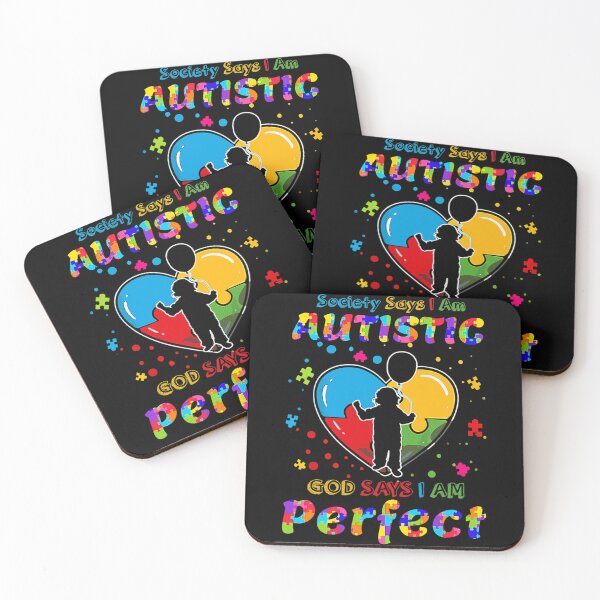 Item preview, Autism Society Says I'm Autistic God Says I'm Perfect Kids designed and sold by SabaviaLona.