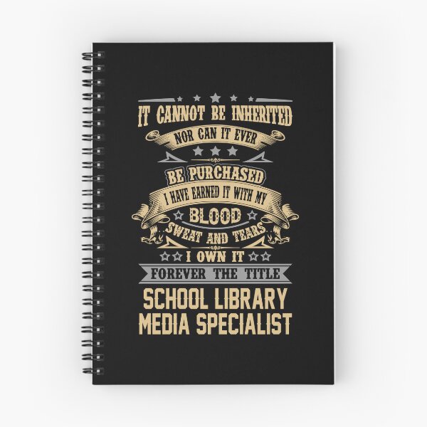 Item preview, School Library Media Specialist T Shirt - Forever The Title Job Gift Item Tee designed and sold by celiagomez456.
