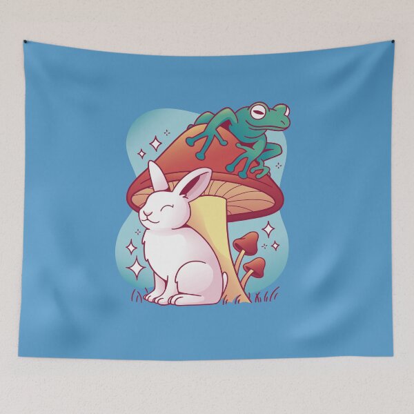 Item preview, Hare Tree Frog Mushrooms designed and sold by DerSenat.