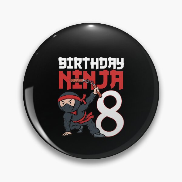 Item preview, 8th Birthday Ninja Im 8 Years Old Bday Party Best Boy designed and sold by Lexalloyce.