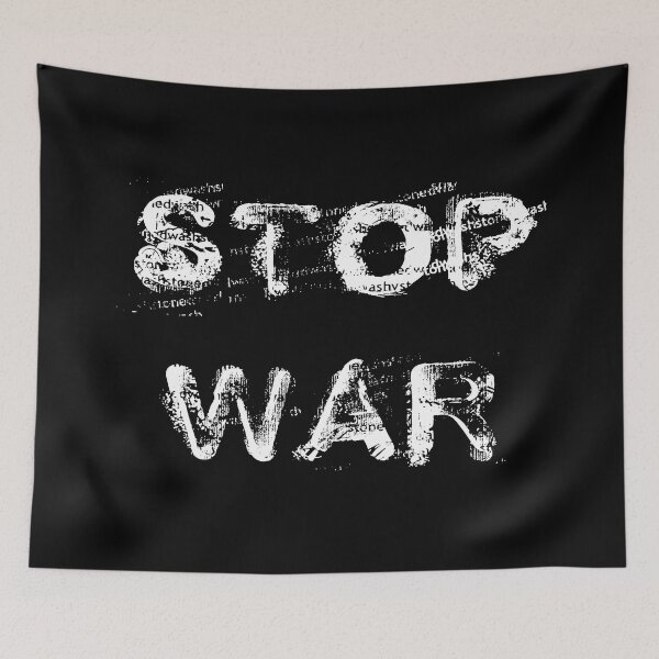 Item preview, Stop war drawing designed and sold by Blondiabshop.