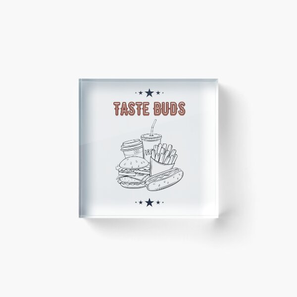 Item preview, TASTE BUDS podcast  - cool junk food design designed and sold by MiKy1997.