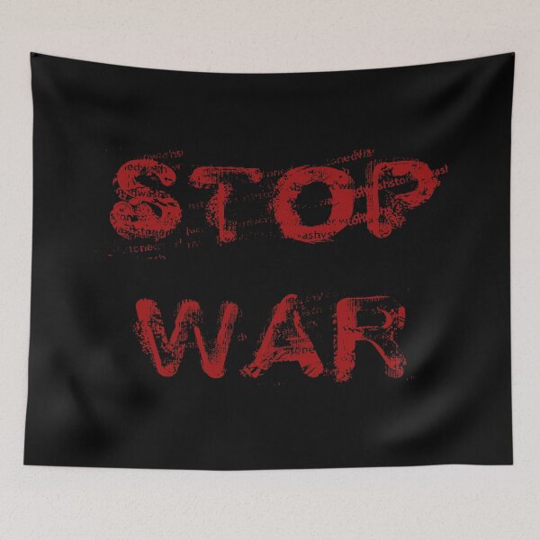 Item preview, Stop war drawing designed and sold by Blondiabshop.