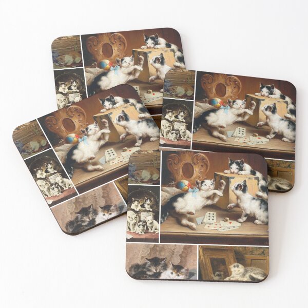 Item preview, Classical Cats Paintings Montage Set #13 designed and sold by Krispsm.