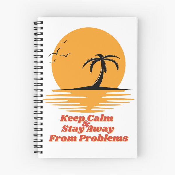 Item preview, Sunset Keep Calm And Stay Away From Problems designed and sold by Ildar012.