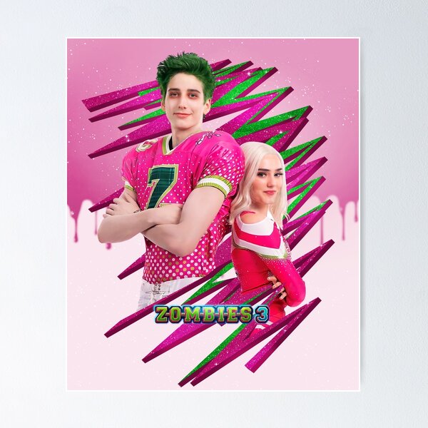 Zombies 3 - Zed and Addison Magic Poster