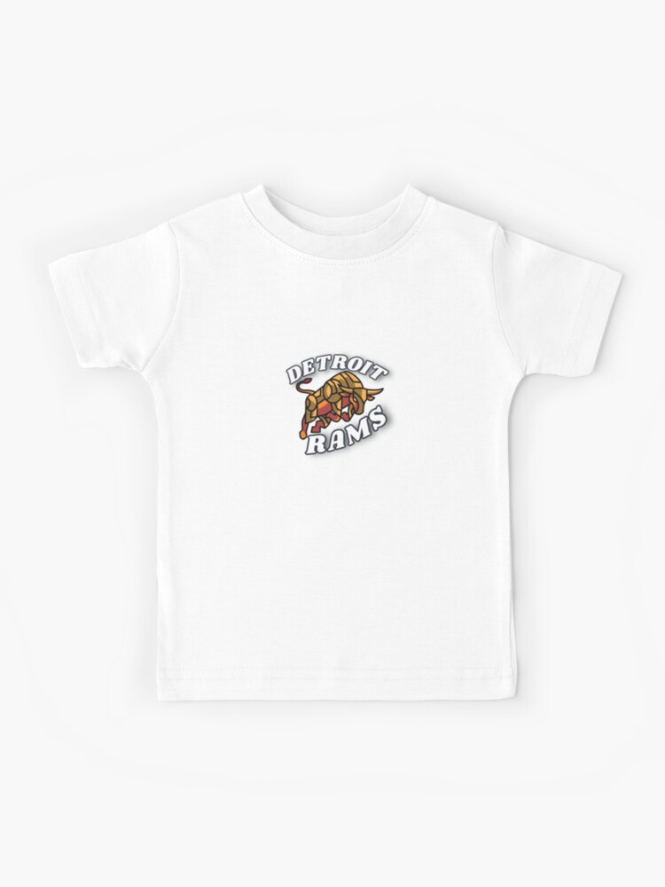 Detroit rams - detroit rams (White) Kids T-Shirt for Sale by Rueydesign