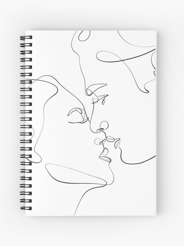 Free Vector | Sketches of lovers in love set