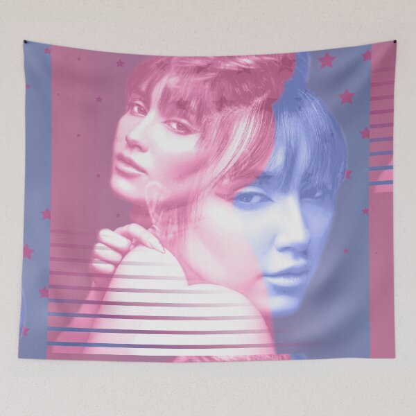Item preview, Retro Duo Tone Girl designed and sold by Lee's Place.