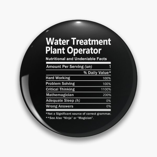 Item preview, Water Treatment Plant Operator  T Shirt - Nutrition Factors Job Gift Item Tee designed and sold by wardorion9.