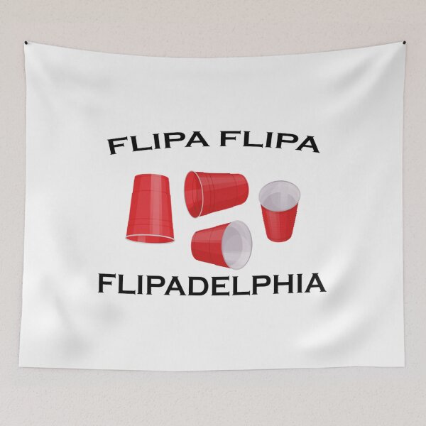 Item preview, In Philadelphia it’s Always Sunny Flip Flip Cup Flipadelphia   designed and sold by NotoriousMedis.