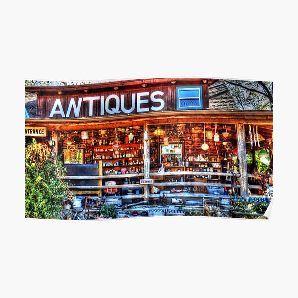 Antiques Poster