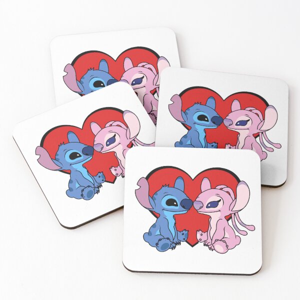 Item preview, stitch and angel in love! designed and sold by Jeongki.