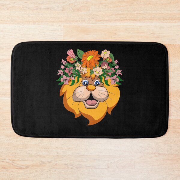 Item preview, Zoo African Animal Floral Lion designed and sold by bestshirtdesign.