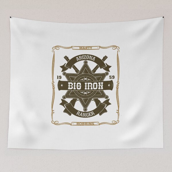 Item preview, Big Iron by Marty Robbins - Gunfighter ballad designed and sold by Henryvio306.