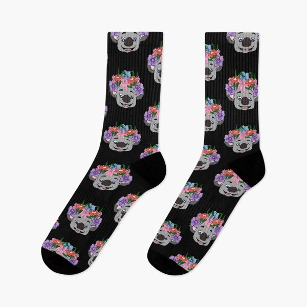 Item preview, Zoo Australian Animal Floral Koala designed and sold by bestshirtdesign.