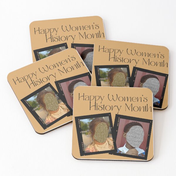 Item preview, Happy Women's History Month Glitter Collage designed and sold by AshTreeCrtvCo.