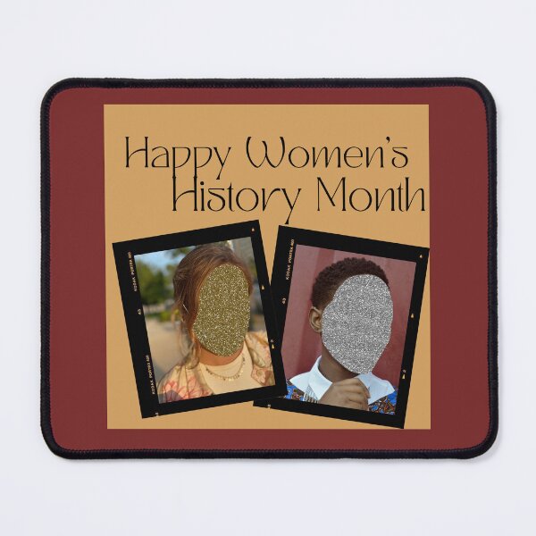Item preview, Happy Women's History Month Glitter Collage designed and sold by AshTreeCrtvCo.