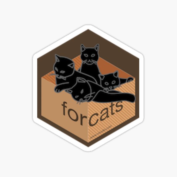 Item preview, forcats designed and sold by volcanoTees.