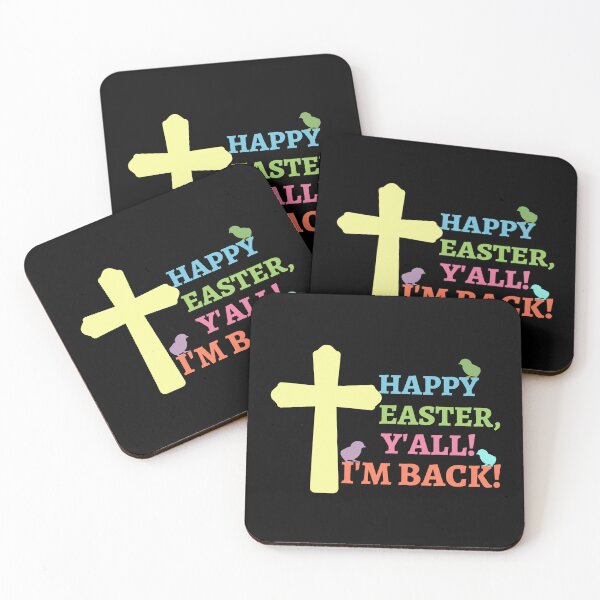 Item preview, Happy Easter Y'all!  I'm Back! With Easter Chicks designed and sold by MacAndMoose.