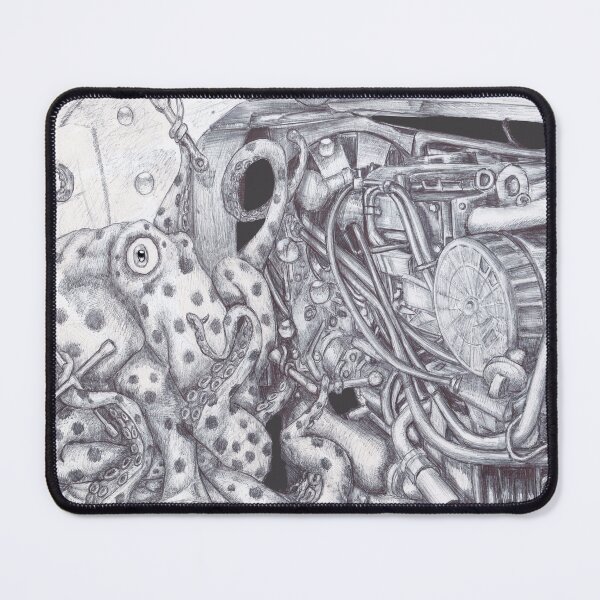 Item preview, An Octopus Fixing an Engine designed and sold by Cantus.