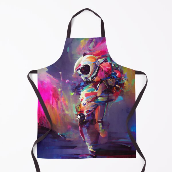 Item preview, colorful astronaut designed and sold by ururuty.
