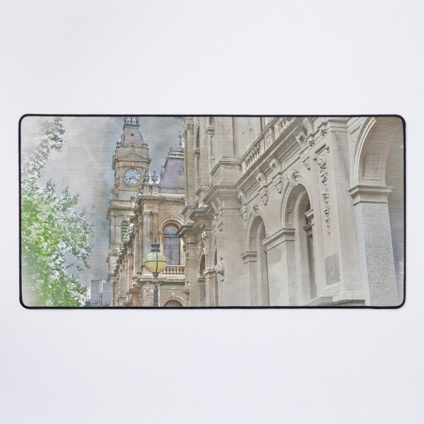 Item preview, Bendigo Town Hall Watercolor designed and sold by Steven Jodoin.