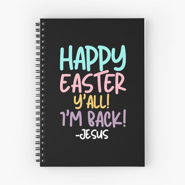 Item preview, Happy Easter Y'all!  I'm Back! -Jesus designed and sold by MacAndMoose.