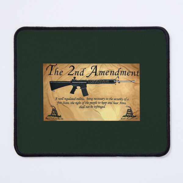 Item preview, 2nd Amendment a well regulated militia Flag 2A Military Firearm designed and sold by 9un5.