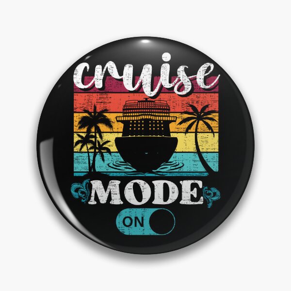 Item preview, Cruise Mode On Cute Vacation Summer Cruise Getaway designed and sold by retrodesigner14.