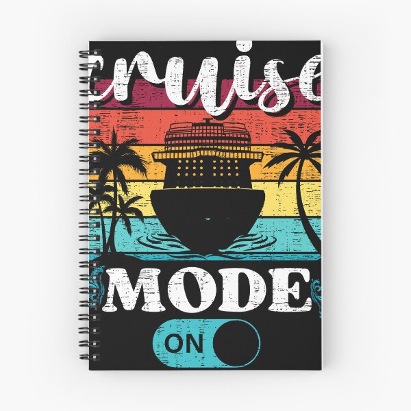 Item preview, Cruise Mode On Cute Vacation Summer Cruise Getaway designed and sold by retrodesigner14.