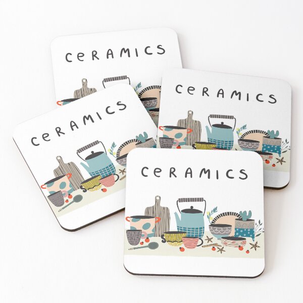 Item preview, The Lovely Ceramics Class In Gray Graphics   designed and sold by roseanger.