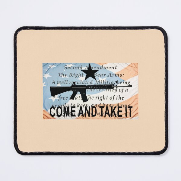 Item preview, Come And Take It 2nd Amendment Flag 2A Military Firearm designed and sold by 9un5.