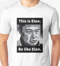 Camiseta ajustada Elon Musk - Este es Elon, se como Elon
