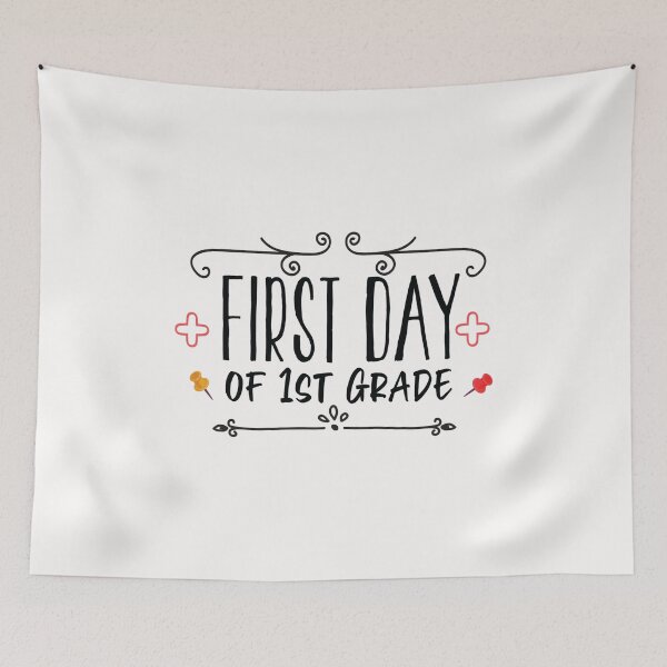 Item preview, First Day of 1st Grade designed and sold by AuroraApparel.