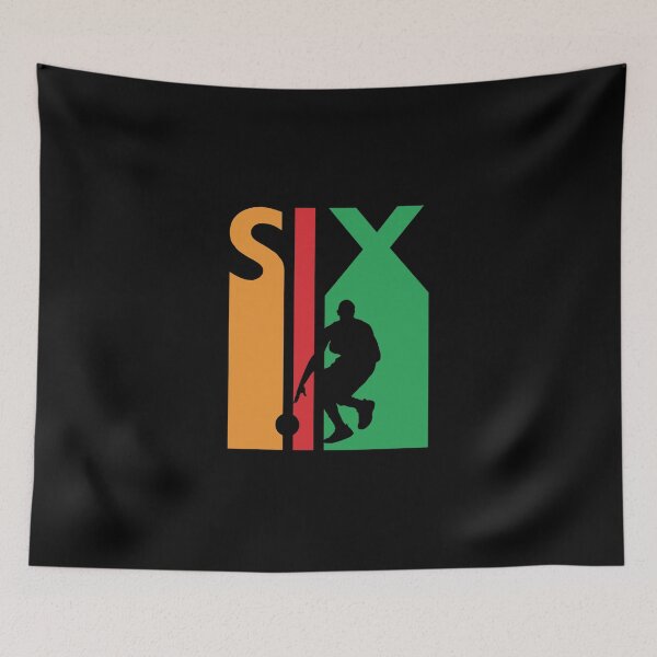 Item preview, 6th Birthday Gift Six Colorful Basketball 6 Year Old Essential T-Shirt designed and sold by lewisnash6.