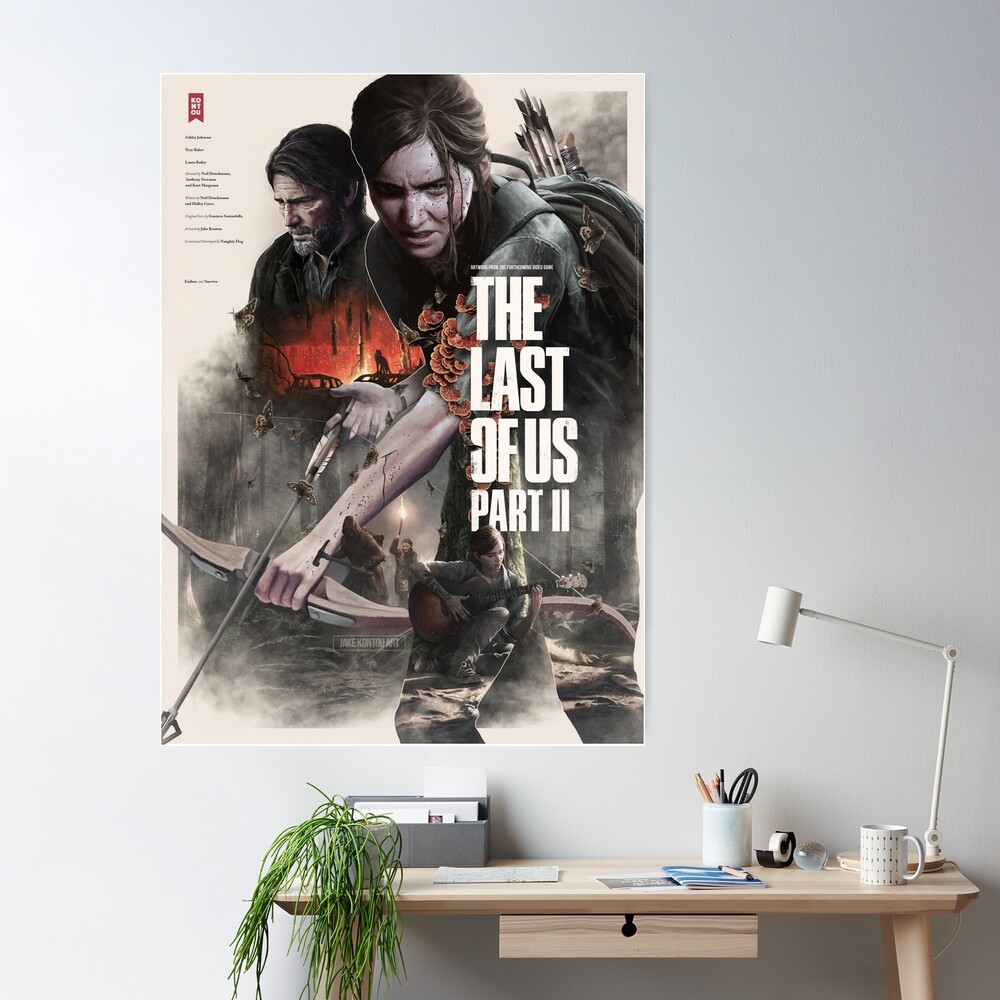 The Last Of Us Part 2 - Key Art Framed poster