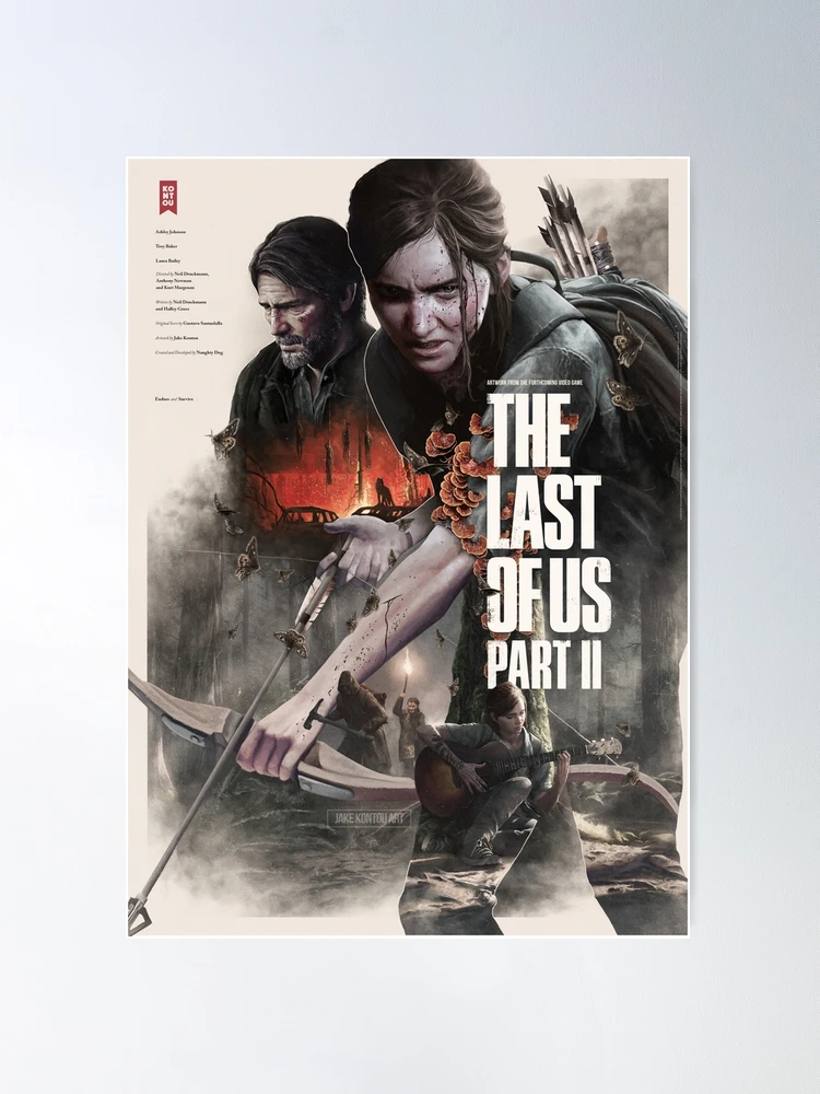 Designing a The Last of Us Part II poster 