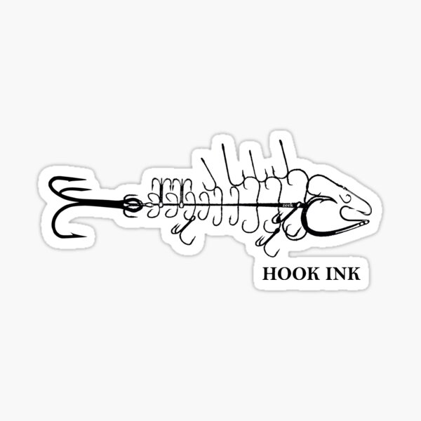 Hook Ink Stickers for Sale