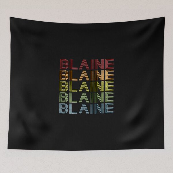 Item preview, Blaine Name T Shirt - Blaine Vintage Retro Blaine Name Gift Item Tee designed and sold by chezeva.