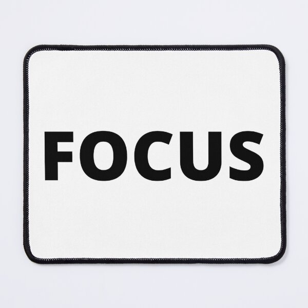 Item preview, Focus Short Quote -One Word designed and sold by AppareIIndustry.