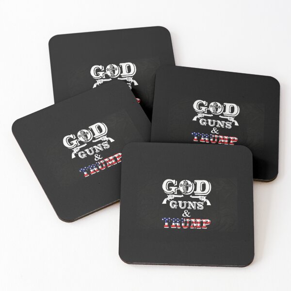 Item preview, GOD Guns & Trump Flag 2A Military Firearm designed and sold by 9un5.