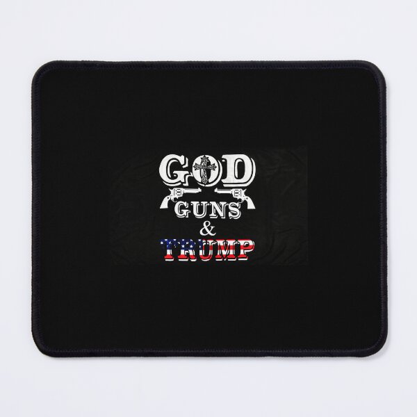 Item preview, GOD Guns & Trump Flag 2A Military Firearm designed and sold by 9un5.