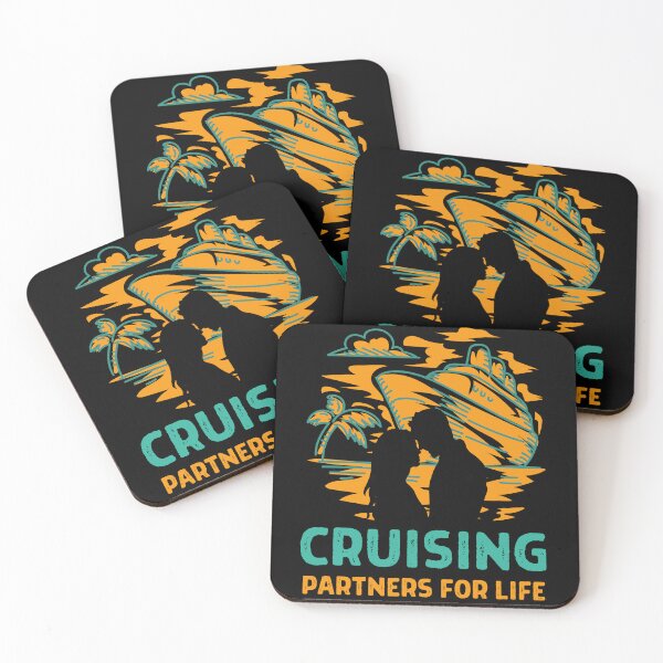 Item preview, Cruising Partners Cute Vacation Summer Cruise Getaway designed and sold by retrodesigner14.