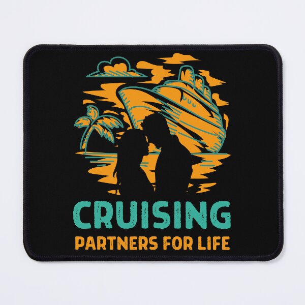 Item preview, Cruising Partners Cute Vacation Summer Cruise Getaway designed and sold by retrodesigner14.