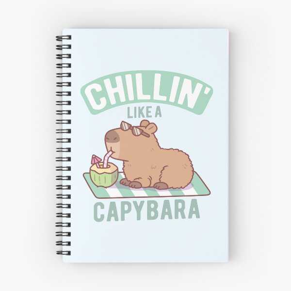 Item preview, Chillin Like A Capybara Funny designed and sold by rustydoodle.